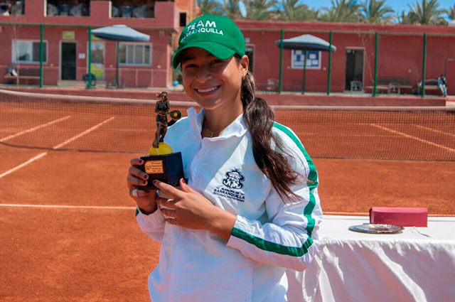 María Fernanda Herazo, subcampeona del ITF de El Cairo | Noticias ... - Noticias Caracol